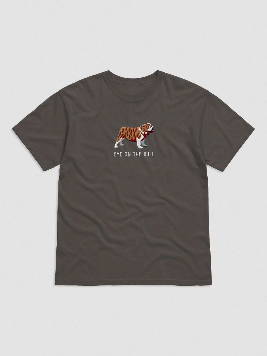 Eye on the Bull T-Shirt(Embroidered) of an English Bulldog(Brindle) product image (4)