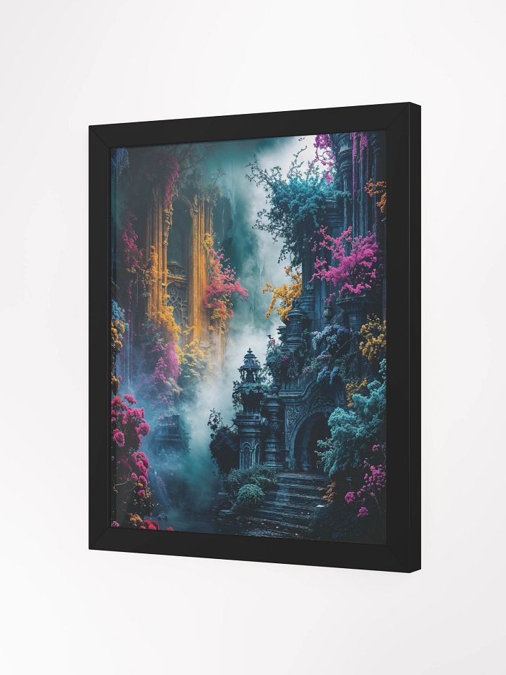 Sanctum of the Blooming Veil Framed Print product image (8)