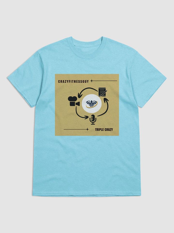 CrazyFitnessGuy Triple Crazy Swag T-Shirt product image (1)