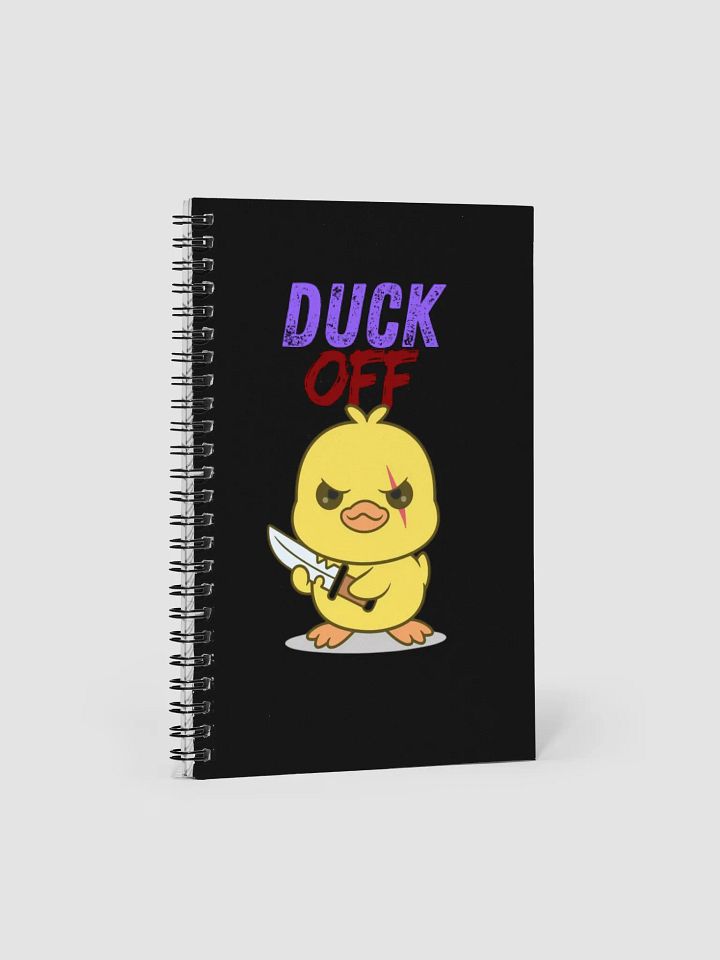 Duck Off Notebook product image (1)