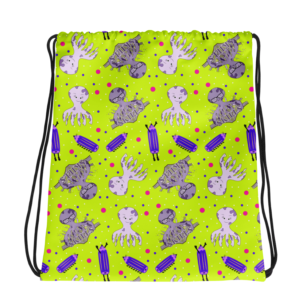 Whimsical Ocean Adventure Drawstring Bag product image (1)