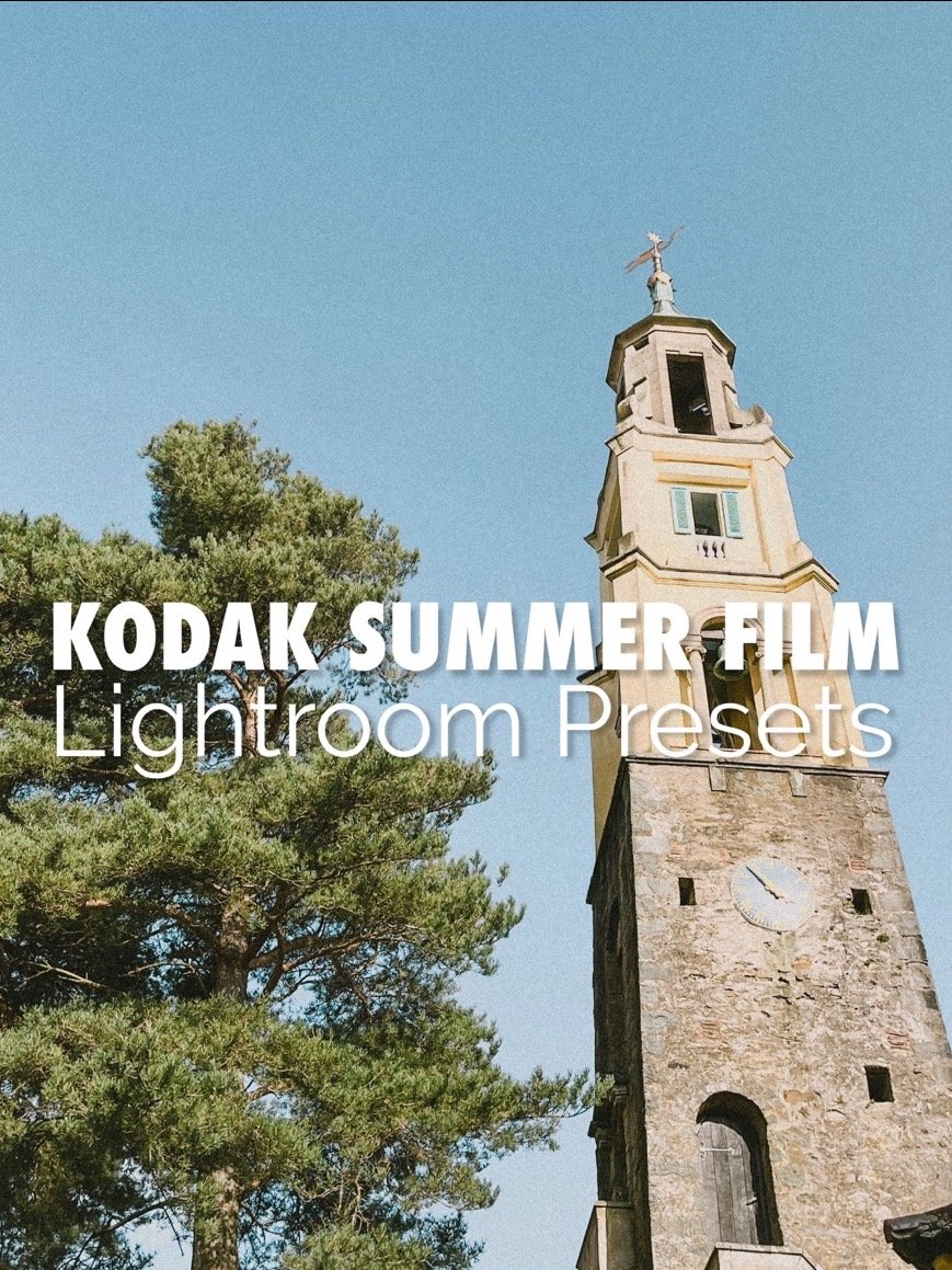 Kodak Summer Film Lightroom Preset! product image (1)