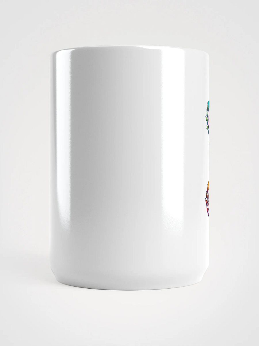 Floral Symphony White Glossy Mug product image (5)