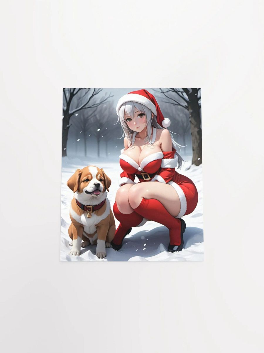 Santa's Snowy Serenade Poster product image (28)