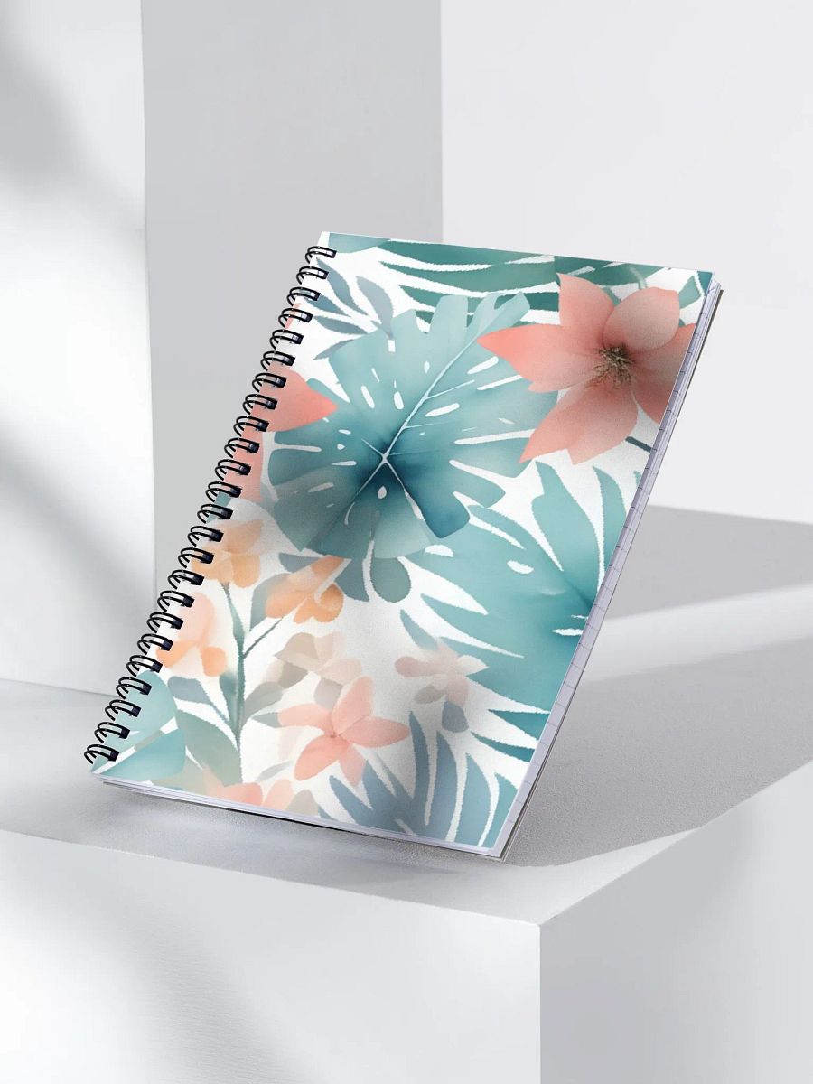 Watercolor Leaf Notebook product image (3)