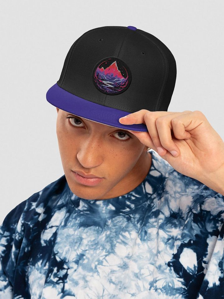 mt Sneaky embroidered cap product image (1)