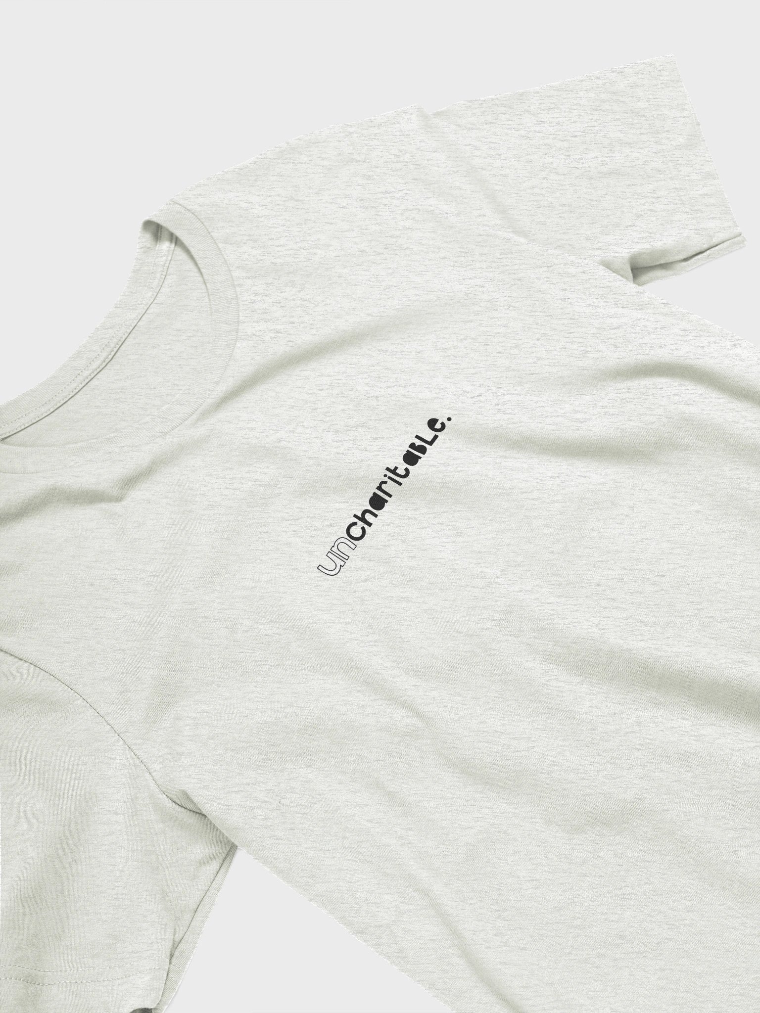 Uncharitable Subtle T-Shirt (light colours) product image (32)