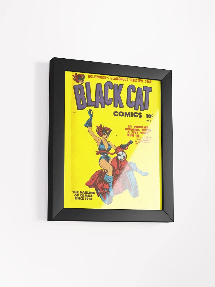 Black Cat Comic Art product image (25)