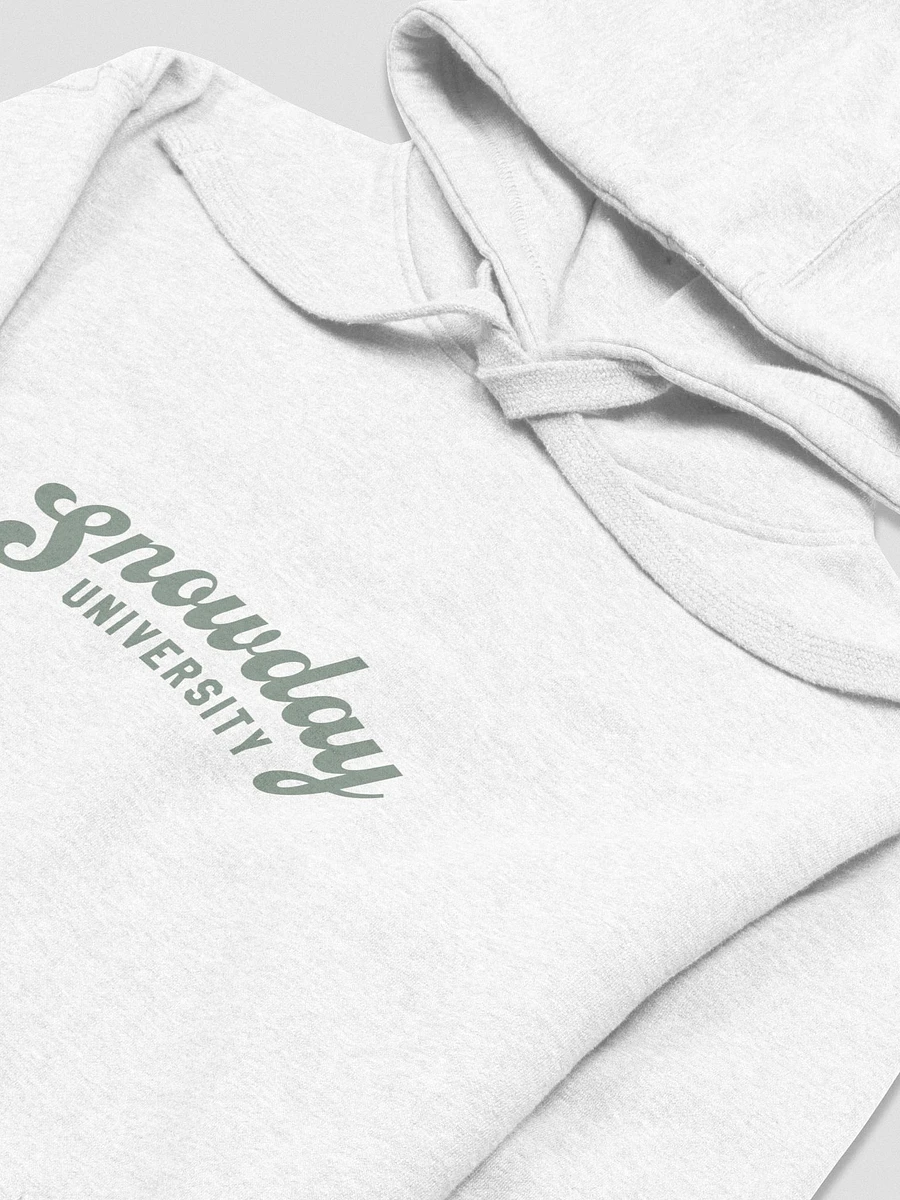 Snowday University hoodie - white product image (3)