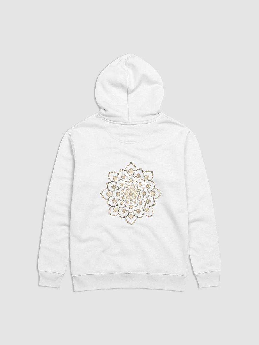 Golden-Brown Mandala Unisex Eco Hoodie product image (3)