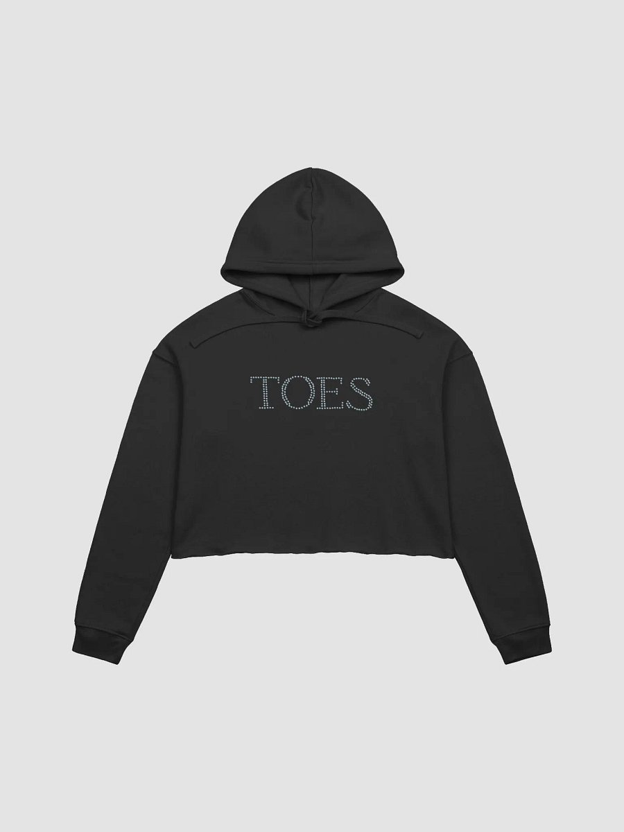 TOES fleece crop hoodie product image (2)