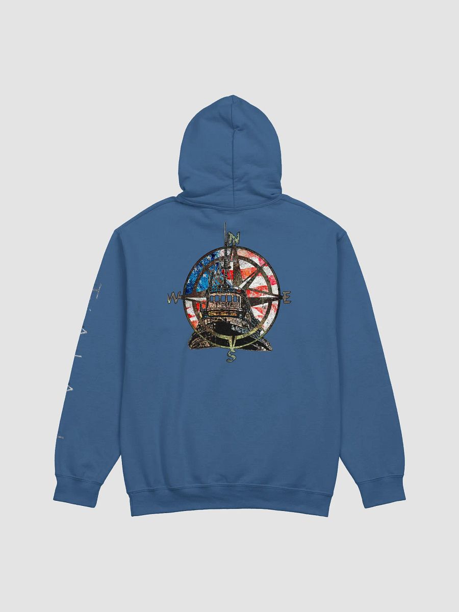Compass Rose Pacific Falcon Flage - sleeve Twin Anchor product image (3)