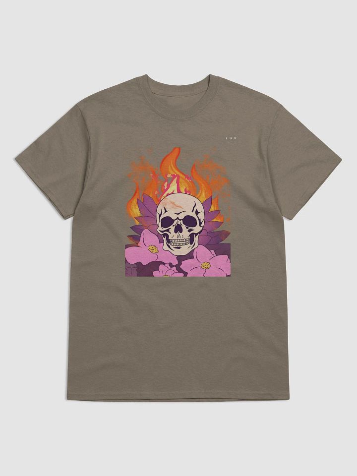 Flamey Skull Premium Unisex T-Shirt product image (9)