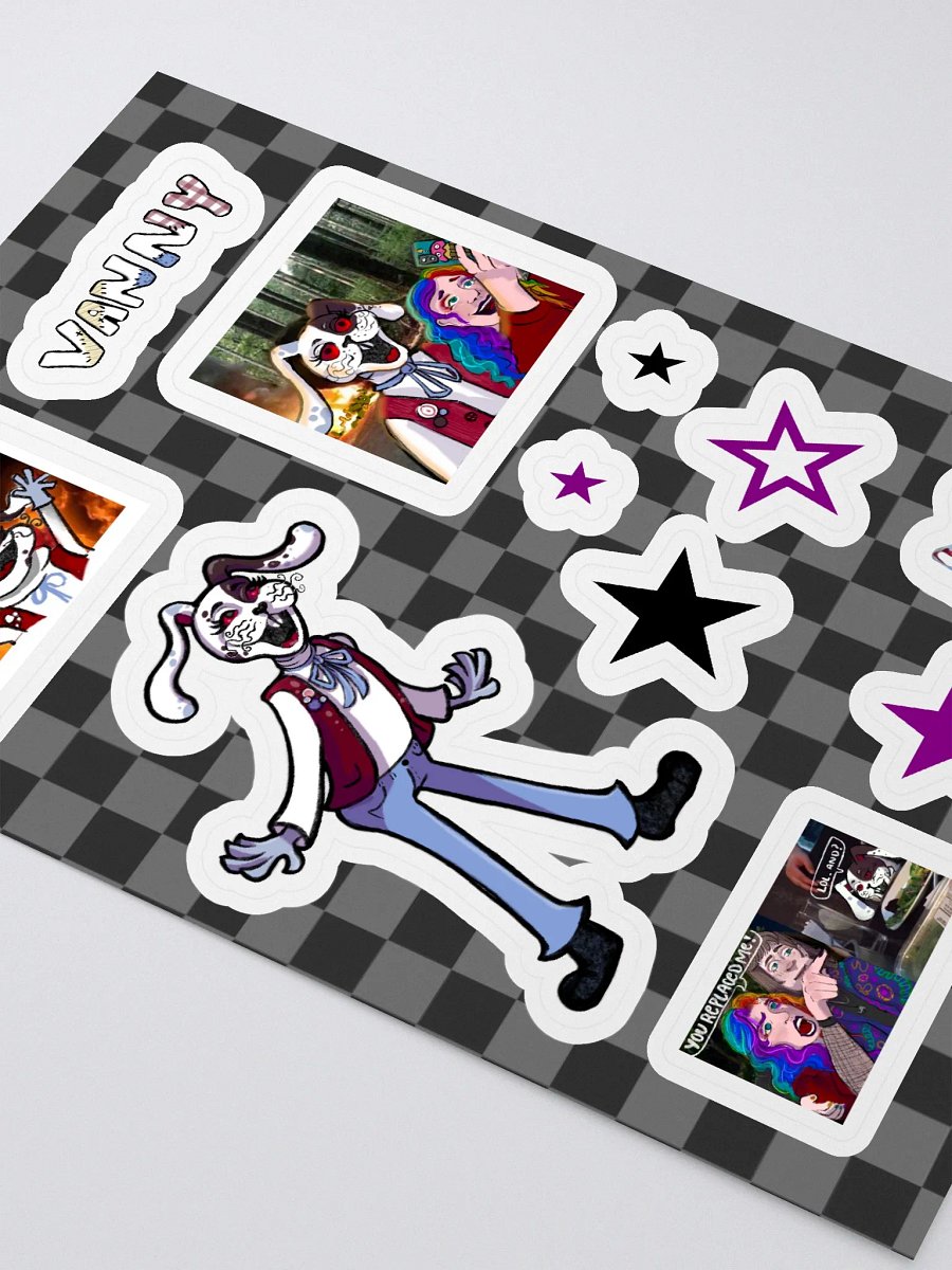Silly Bunny Sticker Sheet product image (2)