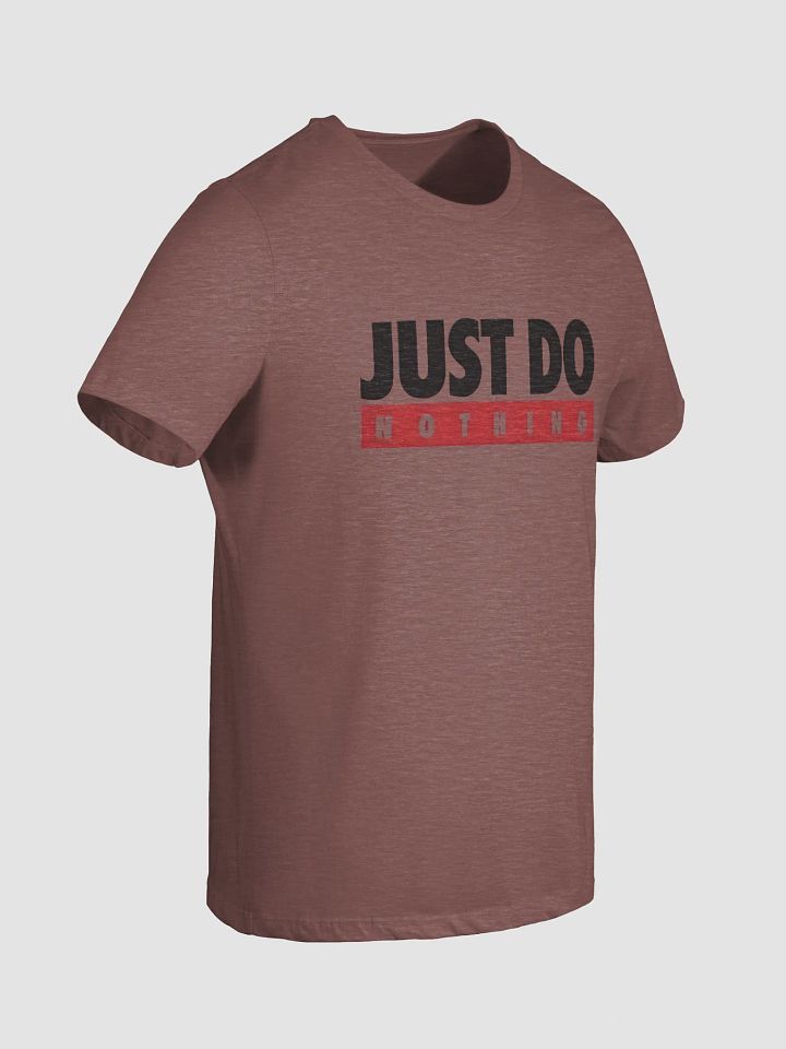 Women's Supersoft Relaxed-fit T-Shirt Just do Nothing Lettering product image (2)