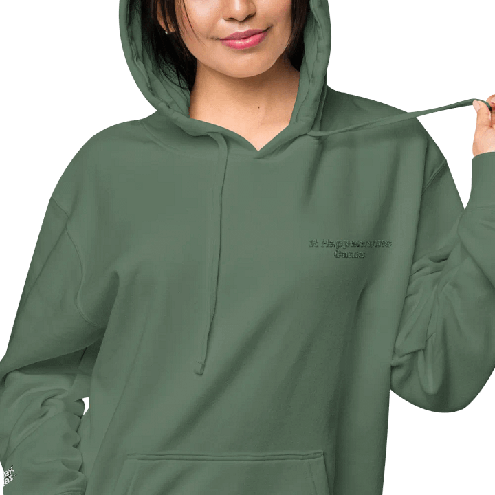 Pigment Dyed Hoodie - Embroidered - It Happennnns Camo Line product image (1)