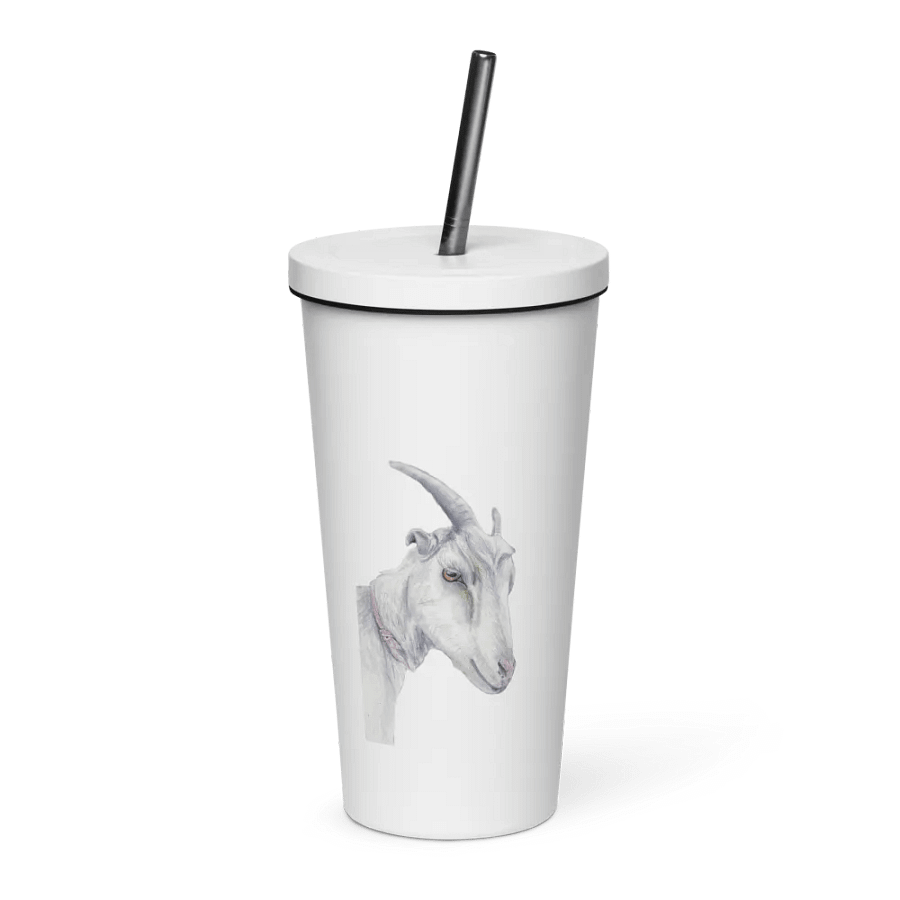 Goat Drawing Straw Cup product image (1)
