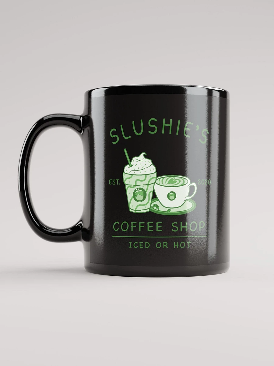 Slushie's Coffee Shop (Green) | Black Mug product image (11)