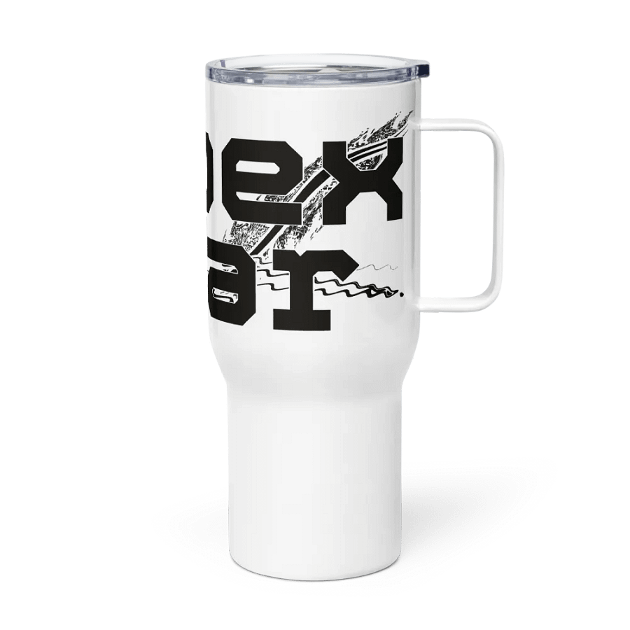 HApex Gear Black Name and Logo Travel Mug with a Handle product image (3)