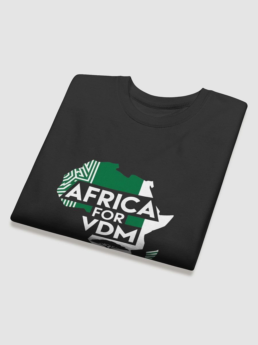 Africa for VDM Nigeria Naija Flag Ratel Very Dark Man Sweatshirt product image (22)
