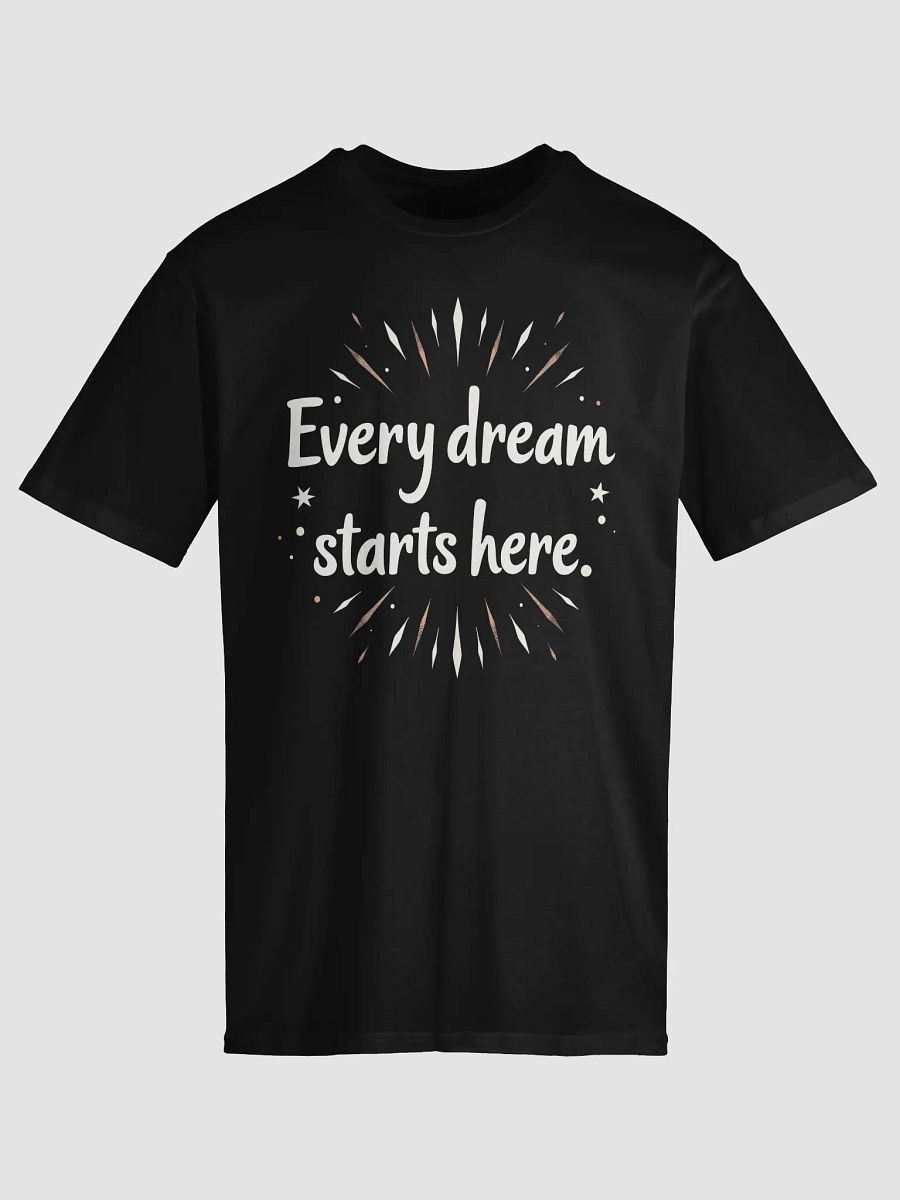 Every Dream Starts Here — The Shawn Mendes Inspired T-Shirt That Ignites Your Journey to Greatness product image (3)