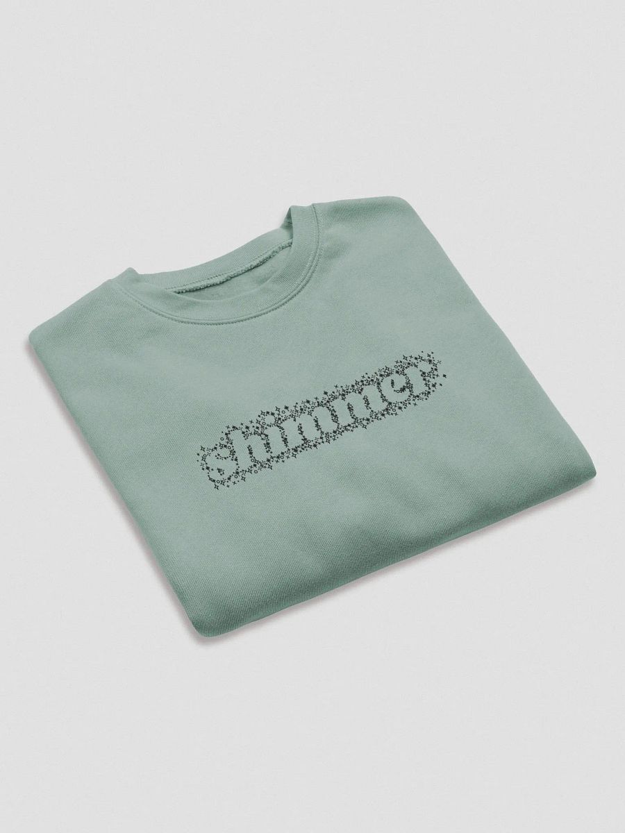 Shimmer (Black) - Cropped Crewneck product image (5)