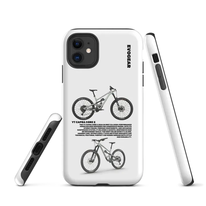 White Capra Core 2 iPhone Case product image (1)