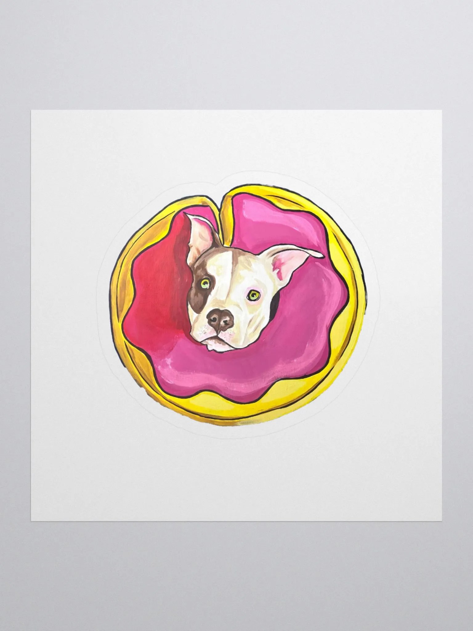 Doughnut Haz Sticker product image (1)