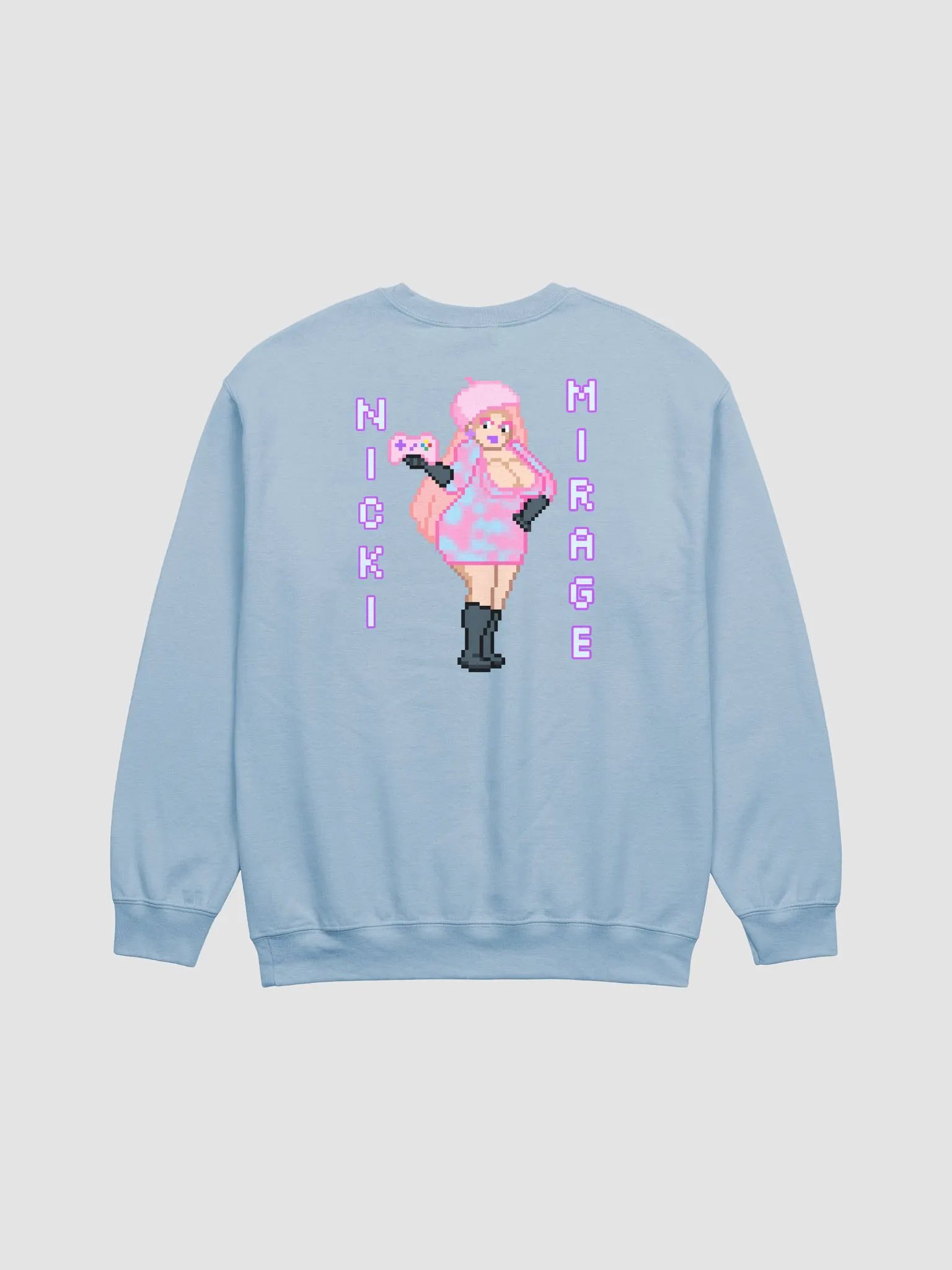 Logo/Pixel Sweatshirt (Front & Back) product image (14)