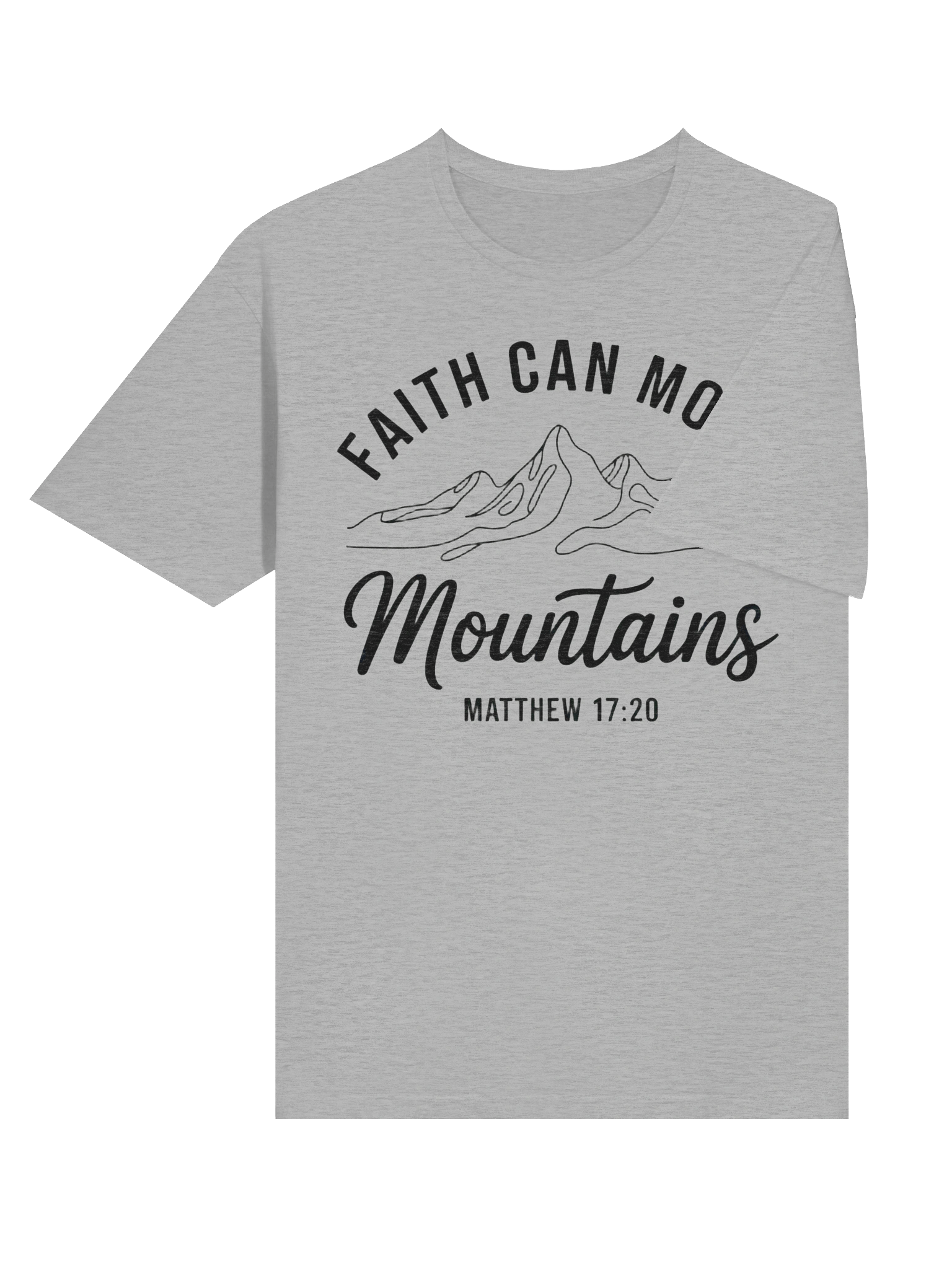 Christian Shirt Faith Can Move Mountains product image (6)