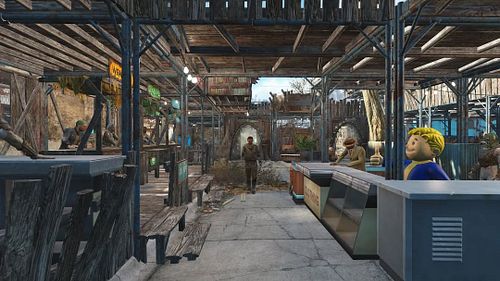 The Vendor area of 