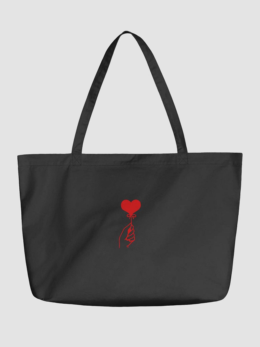 “Hold on to Love” – Eco-Friendly Organic Tote Bag product image (1)
