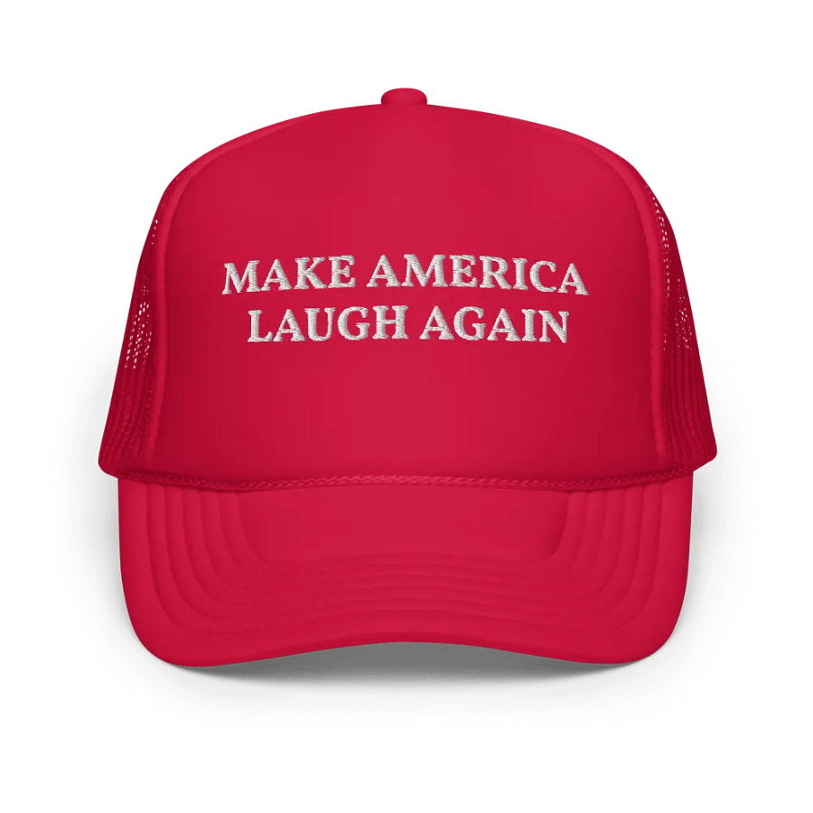 Make America Laugh Again - Embroidered Trucker Hat Cap product image (1)