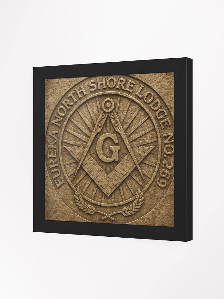 Marked in Stone – Framed Matte Print product image (2)