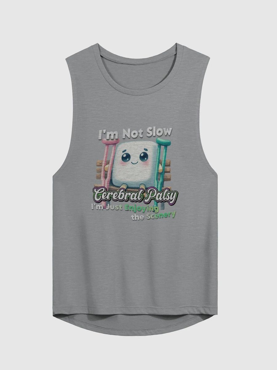 Cerebral Palsy: I'm Not Slow Bella+Canvas Women's Flowy Muscle Tank product image (5)