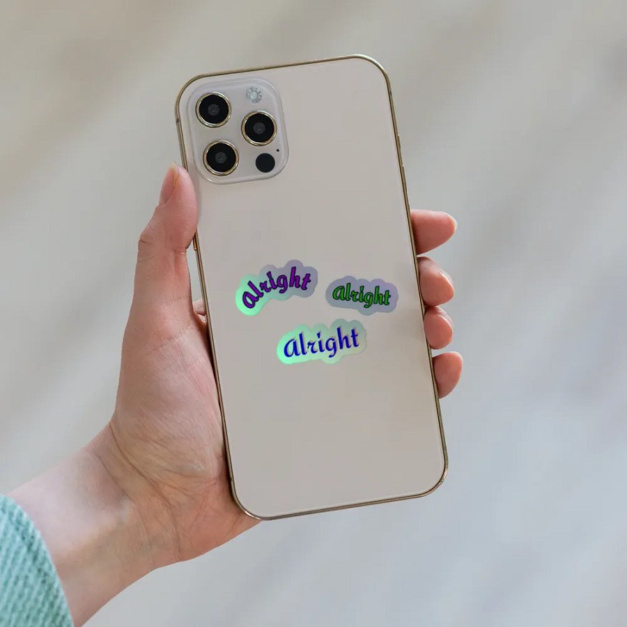 Holographic console stickers product image (8)