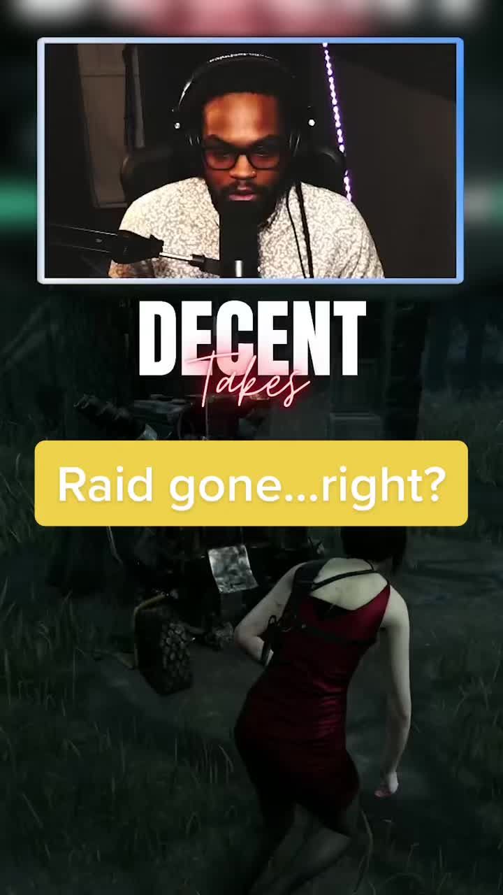Thats not how I usually address raids.. #wesker #twitchraid #smallstreamer #twitchtok7