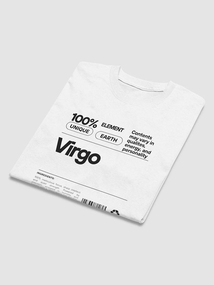 Detail-driven. Gracefully grounded. Quietly unstoppable. Virgo T-shirt product image (2)