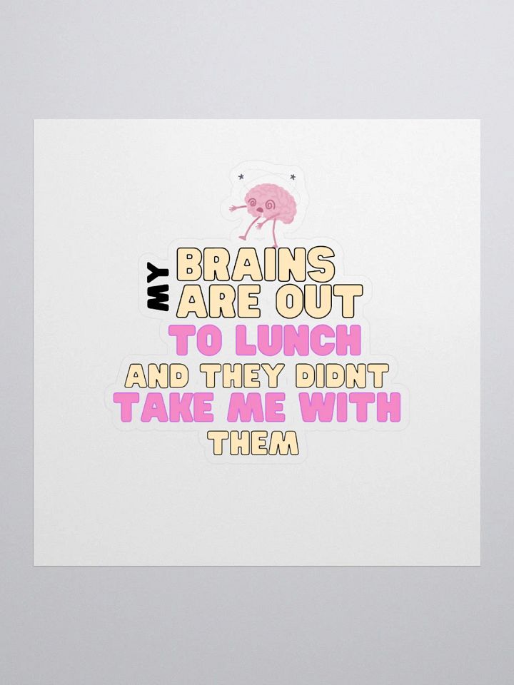 Out to Lunch Kiss Cut Stickers product image (1)