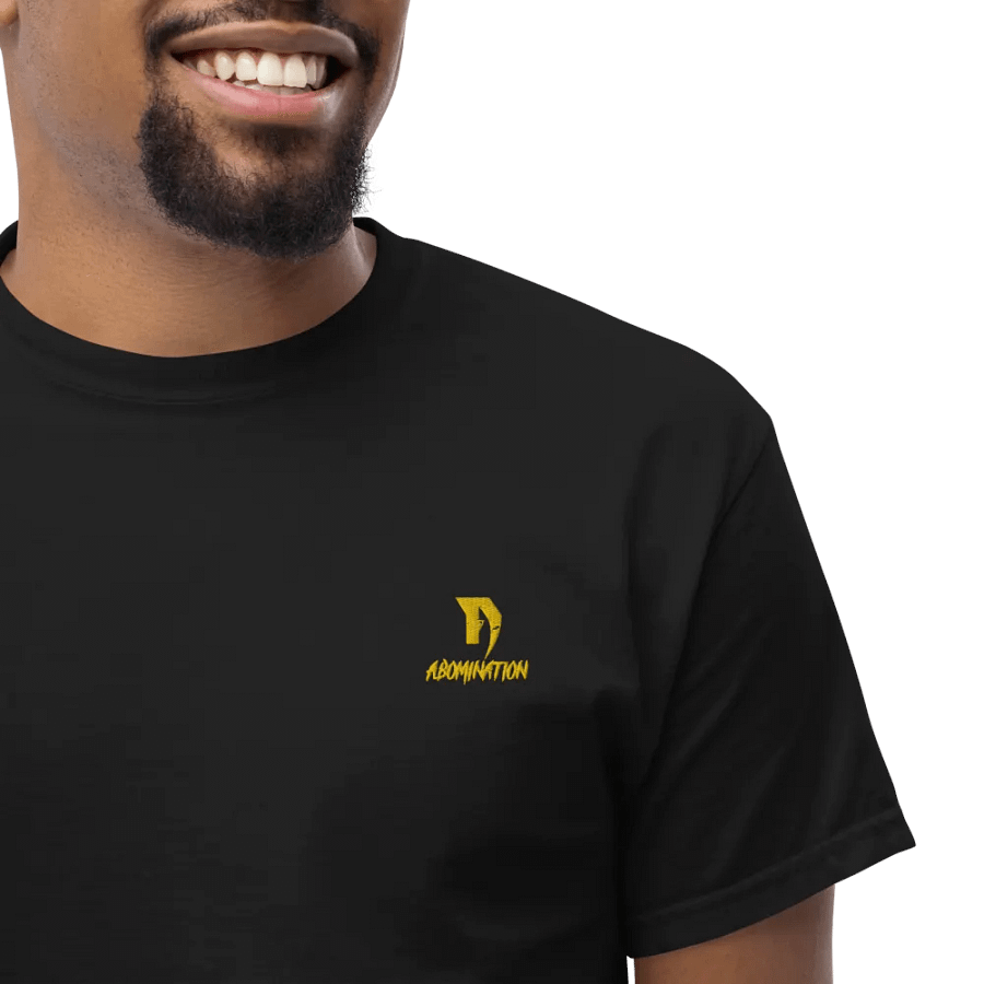 Golden Abomination Letter A Tee product image (34)