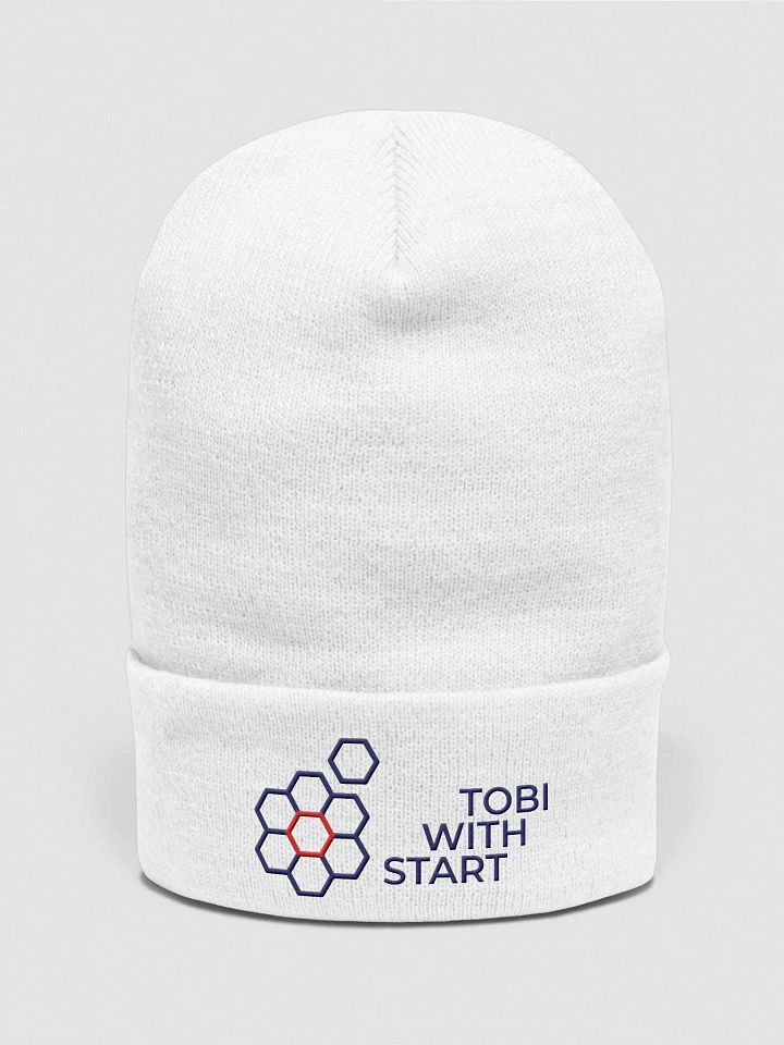 Knit Beanie White product image (1)