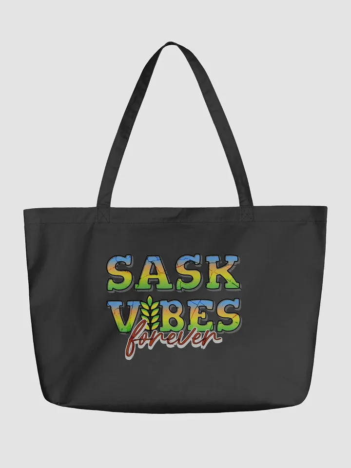 Sask Vibes Forever Organic Cotton Tote product image (2)