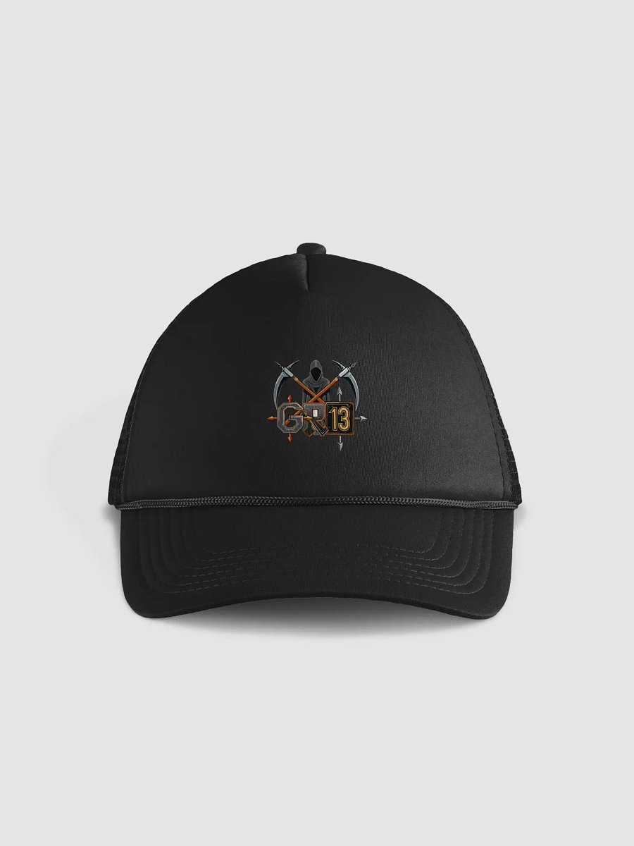 Grim Reaper 13 Emblem Trucker Hat product image (1)