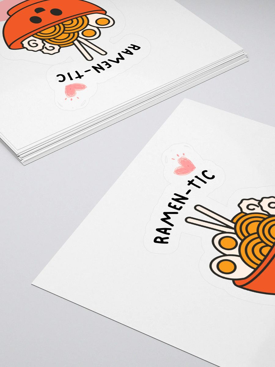 Ramen-Tic Kiss Cut Stickers product image (13)