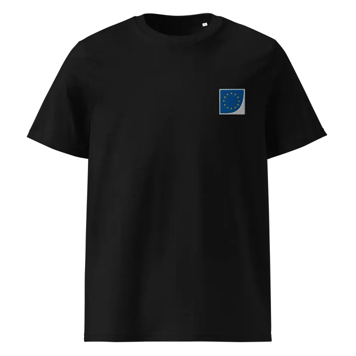 eu/acc official embroidered t-shirt (minimalist) - 100% organic cotton product image (2)