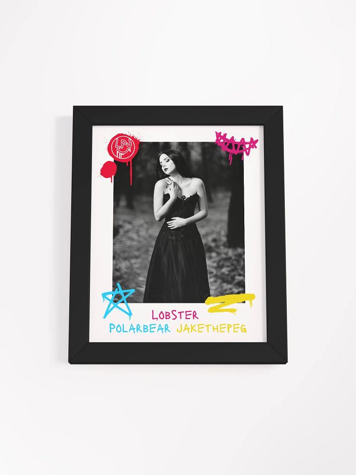 Framed Goth Graffiti Print product image (12)