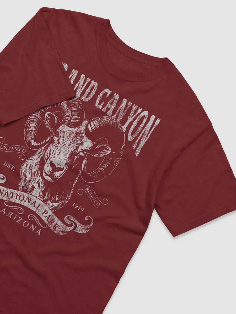 Grand Canyon National Park, Arizona T-Shirt | Vintage-Style Grunge Western Tee with a Bighorn Sheep Head product image (13)