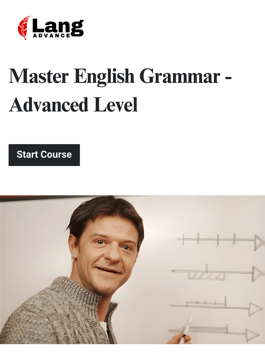 Master English Grammar - Advanced Level product image (1)