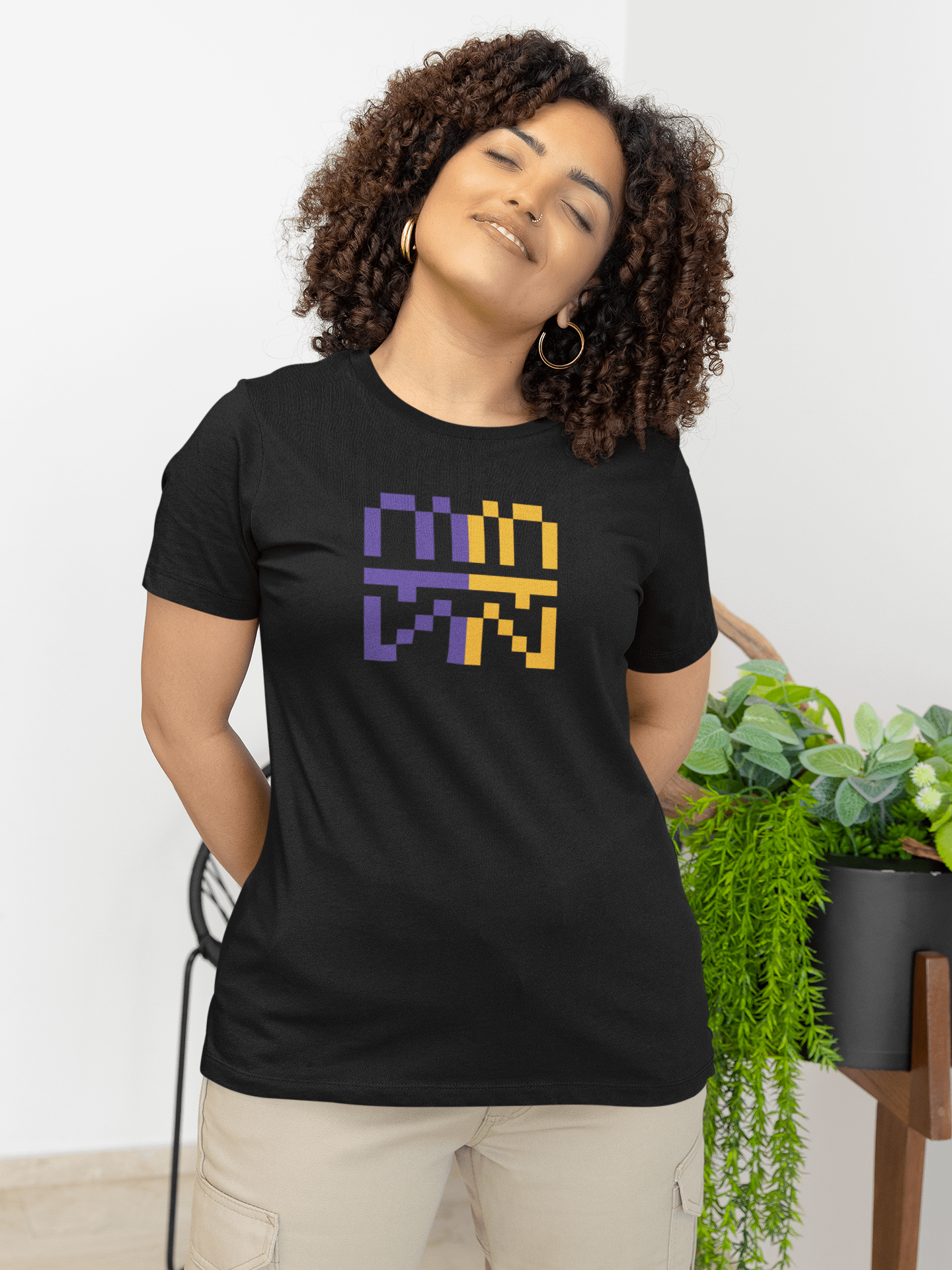 KODEFACE PURPLE AND GOLD 213 TEE product image (1)