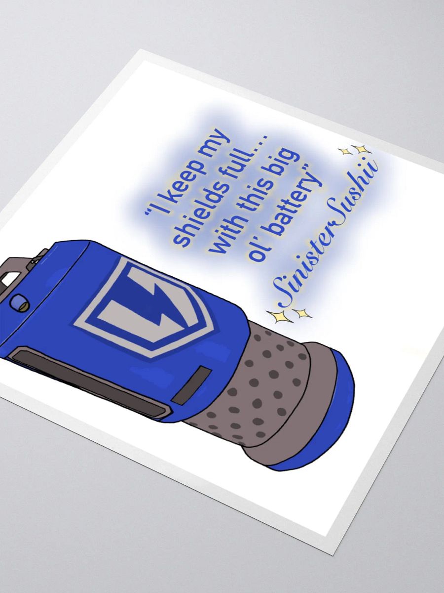 SinisterSushii Big ol' Battery Sticker product image (7)